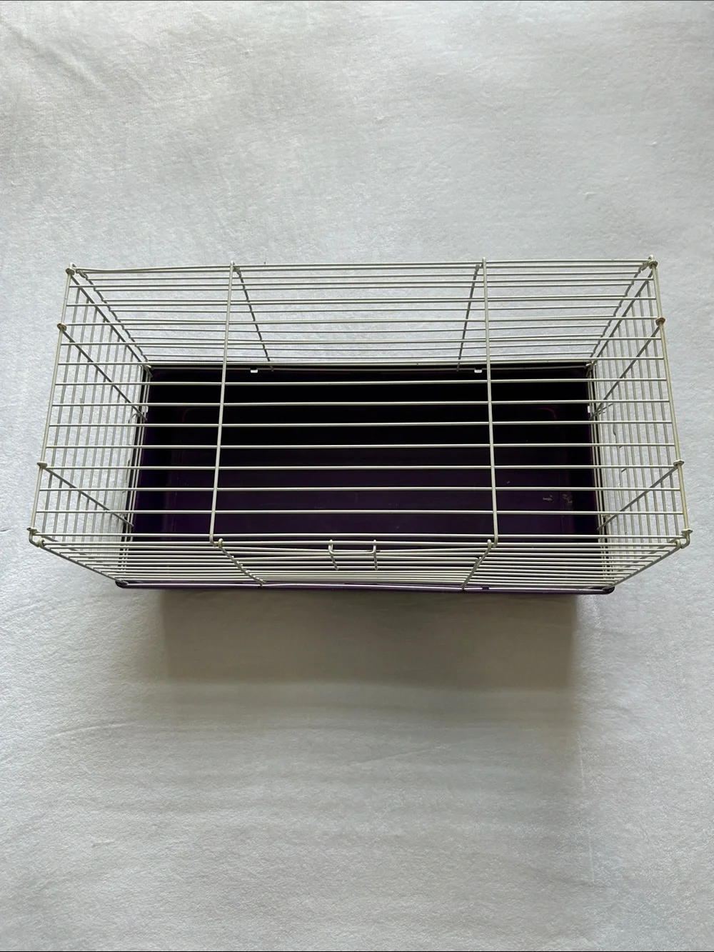 Purple & White Guinea Pig Cage -Y2K